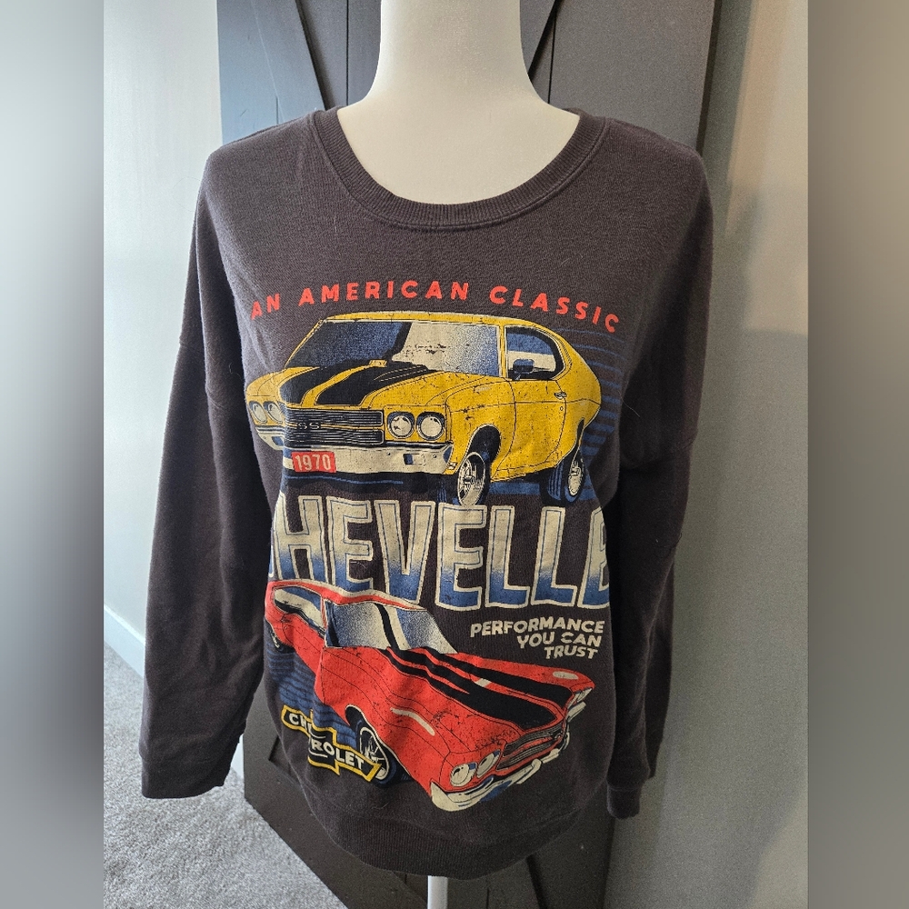 Chevrolet Graphic Sweatshirt - Black